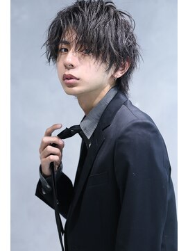 リップス 渋谷(LIPPS) スーツに合うウェーブパーマ