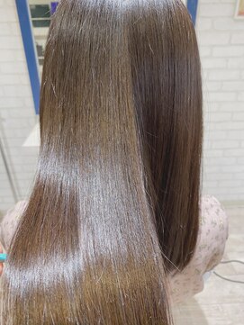 リオールヘア 北千住(LIOR.HAIR) 【髪質改善 ミネコラ】×グレージュカラー