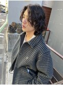 アンニュイパーマスタイル