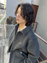 アンニュイパーマスタイル