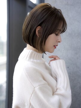 エインアンリー 表参道(AIN.ANLY.) 前髪あり大人小顔ボブ20代30代40代【AIN.表参道】川原大地