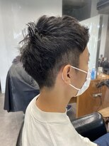 シェル 吉祥寺(shell)&nbsp;ツーブロック_アップバングショート