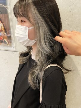 ロンドプランタン 恵比寿(Lond Printemps) フェイスフレーミング/セクションカラー/インナーペールベージュ