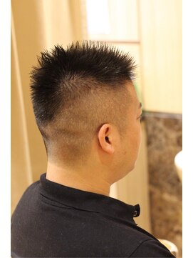 ヘアーモードキクチ 日本橋三越前店 王道 ソフトモヒカン