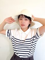 メモリーズ 銀座(Memories)&nbsp;麦わら帽子とミニボブ◎