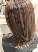 枚方樟葉ベージュハイライトカラー