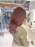ゆる巻き　カッパーブラウン