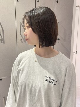 ヨーク(YOKE) 【 YOKE 】切りっぱなしボブフェイスレイヤー小顔顔まわり韓国