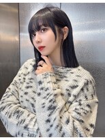 リリー(Lilley) 【lilley 稲永麻衣】切りっぱなしボブ+天神韓国ヘア