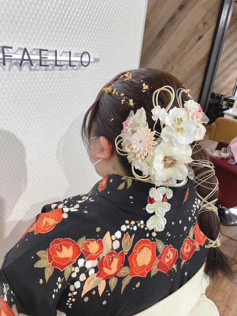 卒業式ヘアアレンジ