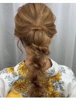 ピークヘア(PEAK HAIR)&nbsp;ヘアメ ☆ ヘアセット浴衣編み下ろし