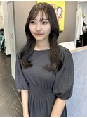 暗髪ダークグレーブラウンアッシュオリーブ韓国艶髪髪質改善都島