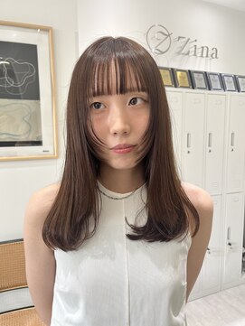 ジーナ 福岡天神(Zina) レイヤーカット/ザクザクレイヤー【zina福岡天神】
