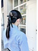 成人式ヘア/成人式前撮りヘア/お呼ばれヘア/結婚式ヘア