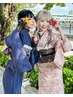 【持ち込み着付け】小紋　着付けのみ