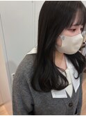 おくれ毛カット/ナチュラルグレー