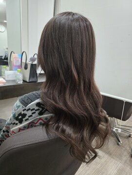 グランディールヘアデザイン(grandir hairdesign) プルエクステ/アッシュブラウン/ロングヘア/千葉