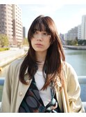 ロングヘア＋フェイスレイヤー