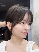 ロンドアヴァントゥス 池袋(Lond aventus)&nbsp;韓国レイヤー/韓国風/ボブ/髪質改善/黒髪/ブリーチなし〔池袋〕