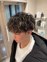 アレアル 広島並木通り店(ALEAR)&nbsp;ツイストスパイラル/メンズマッシュ/ハイライト/メッシュ