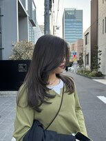 アオ ミナミアオヤマ(Ao. minami aoyama)&nbsp;似合わせレイヤー／顔周りレイヤー/レイヤー/ロングレイヤー