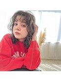 ☆20代30代大人可愛いレイヤーカットシルキーベージュ