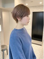 ショートボブ/簡単スタイリング/丸みショート/可愛い/20代30代