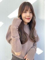 クク(coucou)&nbsp;ウェーブ巻き×ベージュカラー