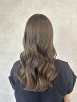 ミューバイケンジ(miu by KENJE)&nbsp;miu＆有野ひかり ブリーチなしオリーブカラー