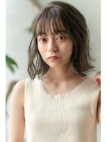 アンスリウム 吹田(Anthurium)&nbsp;2025年トレンド・前髪大人かわいい艶髪イメチェンくせ毛風カール