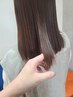 【大人のヘアカラー★】カット+クオルシアカラー+フラッシュメントtr ￥9500
