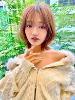 アンセンスバイモードケイズ 銀座店(ANSENS by MODE K's) レイヤーカット/顔周り/前髪カット/ショート/ボブ/ボブレイヤー