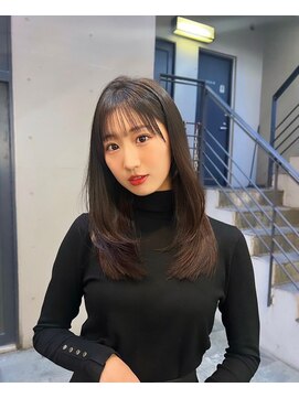 メラク(Merak) 韓国風レイヤーカット【渋谷/表参道/Merak/髪質改善/縮毛矯正】