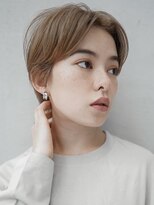 ギークス(GEEKS)&nbsp;【GEEKS渋谷】マッシュショート/マロンベージュ/冬ヘア/20代30代