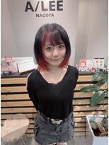 アイリー 名古屋(A/LEE)&nbsp;インナーカラー/レッドカラー/デザインカラー