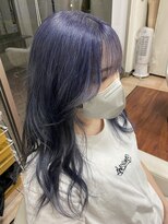 ミニィバイミラーズ(Miniy by Miroirs)&nbsp;blue lavender × layer cut