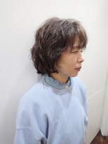 ラトリエコンタン(L´atelier Content)&nbsp;30代40代50代おすすめ　レイヤーボブ×しっかりパーマ