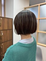 インパークス 王子店(INPARKS)&nbsp;丸みボブ黒髪髪質改善ボブ［王子駅］