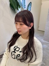 スロウ(slow)&nbsp;顔周りカット ラベンダーカラー