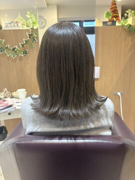 【L by first】さりげないインナーカラー