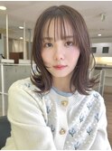 ミディアムレイヤー/小顔レイヤー/レイヤーカット/美髪