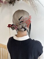シルエット 美容室&nbsp;【着物ヘア】ツインアレンジ