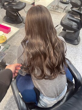 美容室 サワコ 国府店(SAWAKO) 柔色ミルクチョコグレージュ