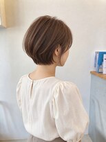 リノ 寺田町南口店(rino)&nbsp;ふんわり丸みのショートボブ