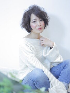 ミント バイ フォルテ(mint by FORTE) ゆるふわウェーブボブ