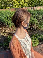 ウェッジ プレミアムヘアーサロン(WEDGE)&nbsp;自然に決まるクール・エレガントな大人かっこいいショート