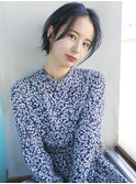 天神【BIRTH】大人かわいいくすみブルーボブ