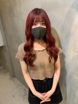 リエコー(RE'ECHO)&nbsp;PULLEXTE レッド！！エクステを好きな色に　髪質改善/韓国