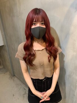 リエコー(RE'ECHO) PULLEXTE レッド！！エクステを好きな色に　髪質改善/韓国