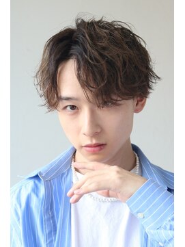 ソイクフ(SOY KUFU) MEN'SHAIR波巻き束感マッシュパーマ